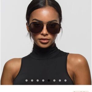 DIFF - Koko Sunglasses Matte Black + Grey